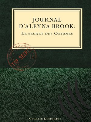 cover image of Journal d'Aleyna Brook